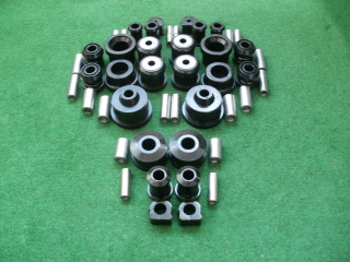 Audi A3 8L S3 / A3 quattro Achsset A mit Stabi PU schwarz