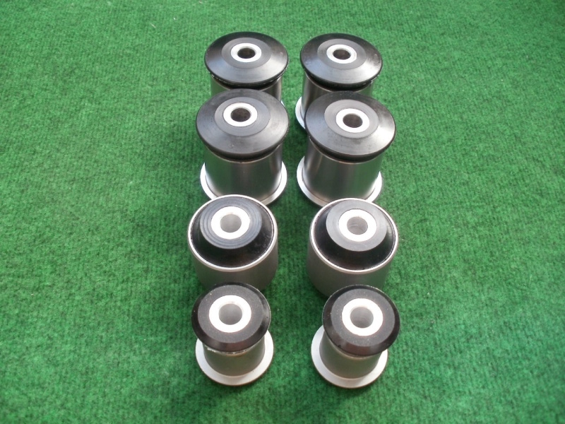 6x Pu Buchsen Lager Für Blattfeder Hinterachse Powerflex VW Caddy II 9K R85-1410